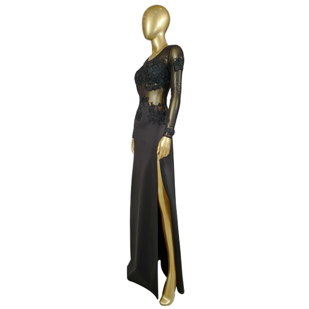 MODA DRESS ABITO 6 NERO
