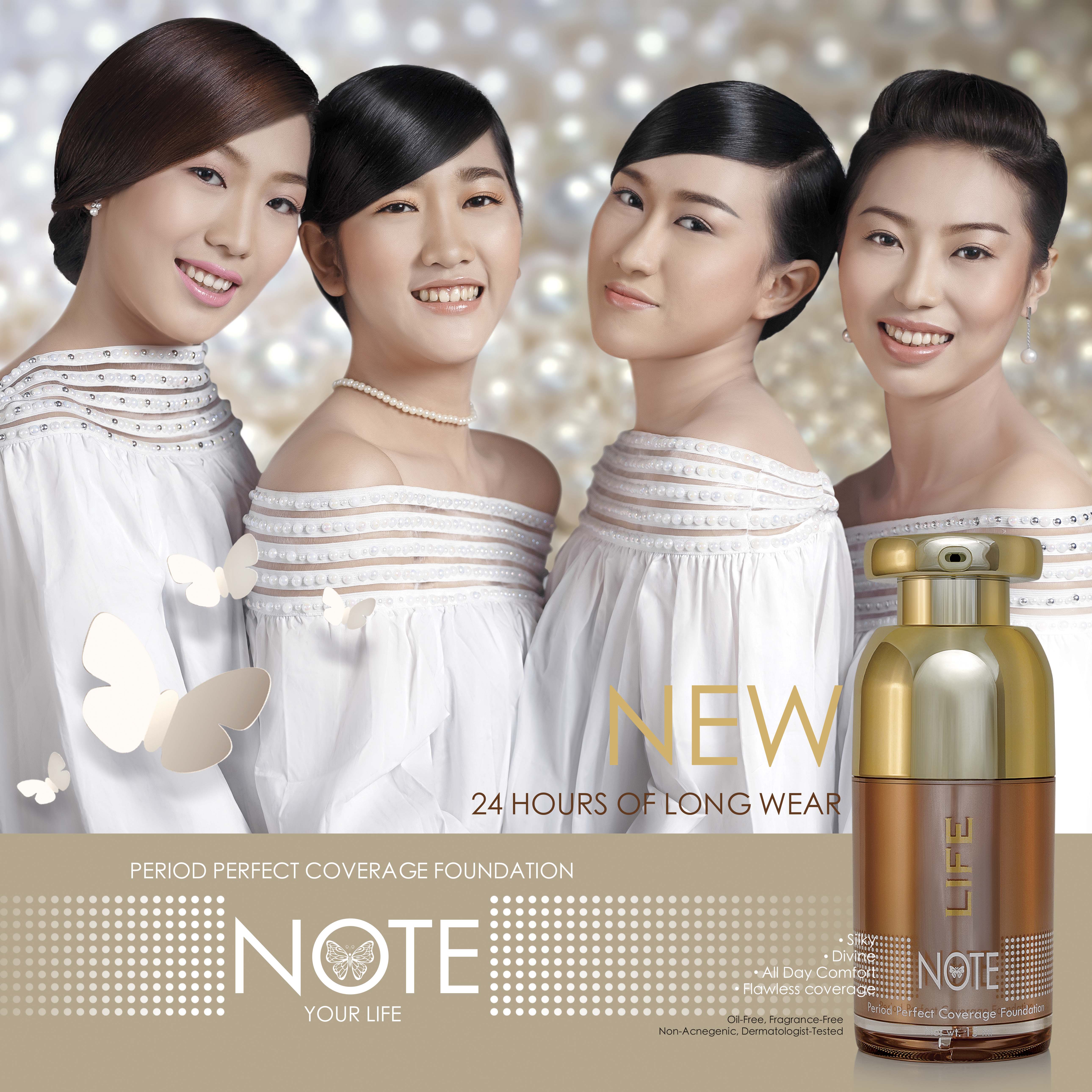 Life Note Period Perfect Coverage Foundation (Medium)