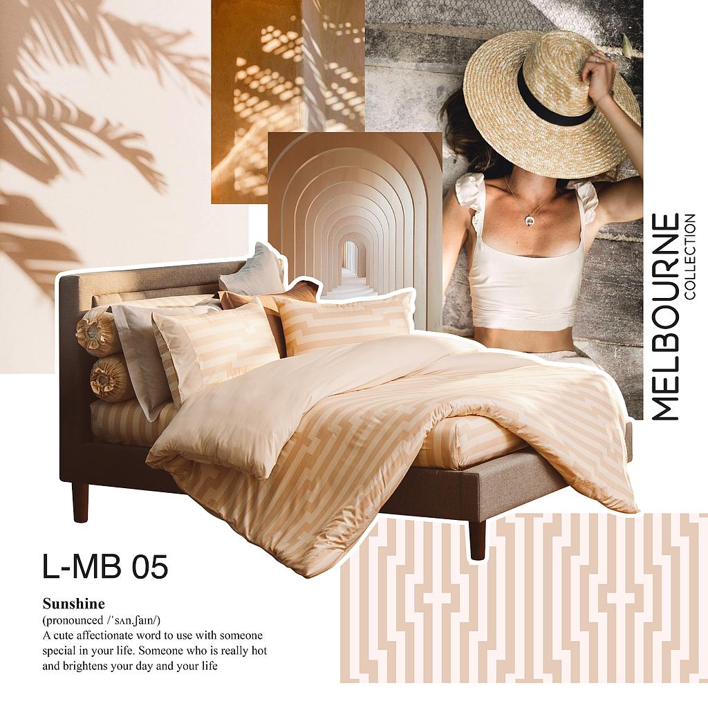 Melbourne Bed Sheet Set 3 pcs(106 * 198)cm Brand:Lotus
